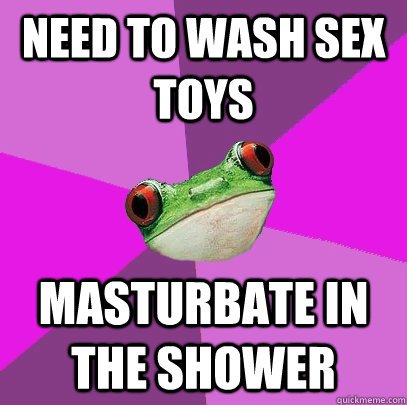 Cleaning Sex Toys Meme
