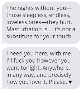 Master Sexting Mondays &ndash; Socially Distanced BDSM Sexts