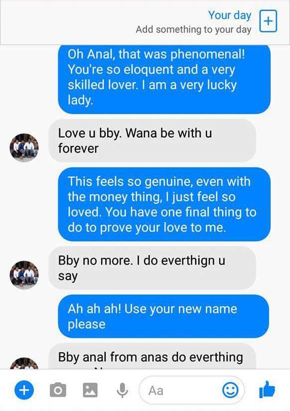 new sext scams