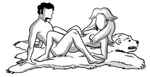 Spider sex position
